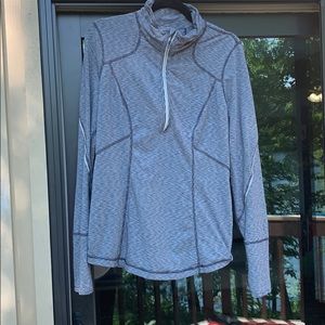 Zella XL zipper run top